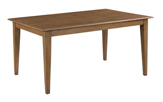 Kincaid Furniture - Kafe 60in Rectangular Leg Table, Latte - 317-744L veiw 1