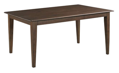 Kincaid Furniture - Kafe 60in Rectangular Leg Table, Mocha - 317-744M veiw 1