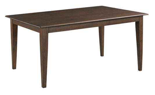 Kincaid Furniture - Kafe 60in Rectangular Leg Table, Mocha - 317-744M veiw 1