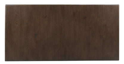 Kincaid Furniture - Kafe 80in Rectangular Trestle Table Pkg, Mocha - 317-747MP veiw 3
