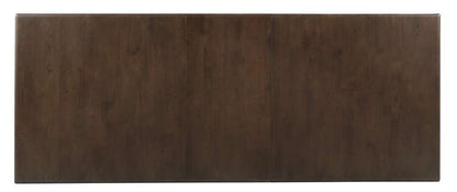 Kincaid Furniture - Kafe 80in Rectangular Trestle Table Pkg, Mocha - 317-747MP veiw 4
