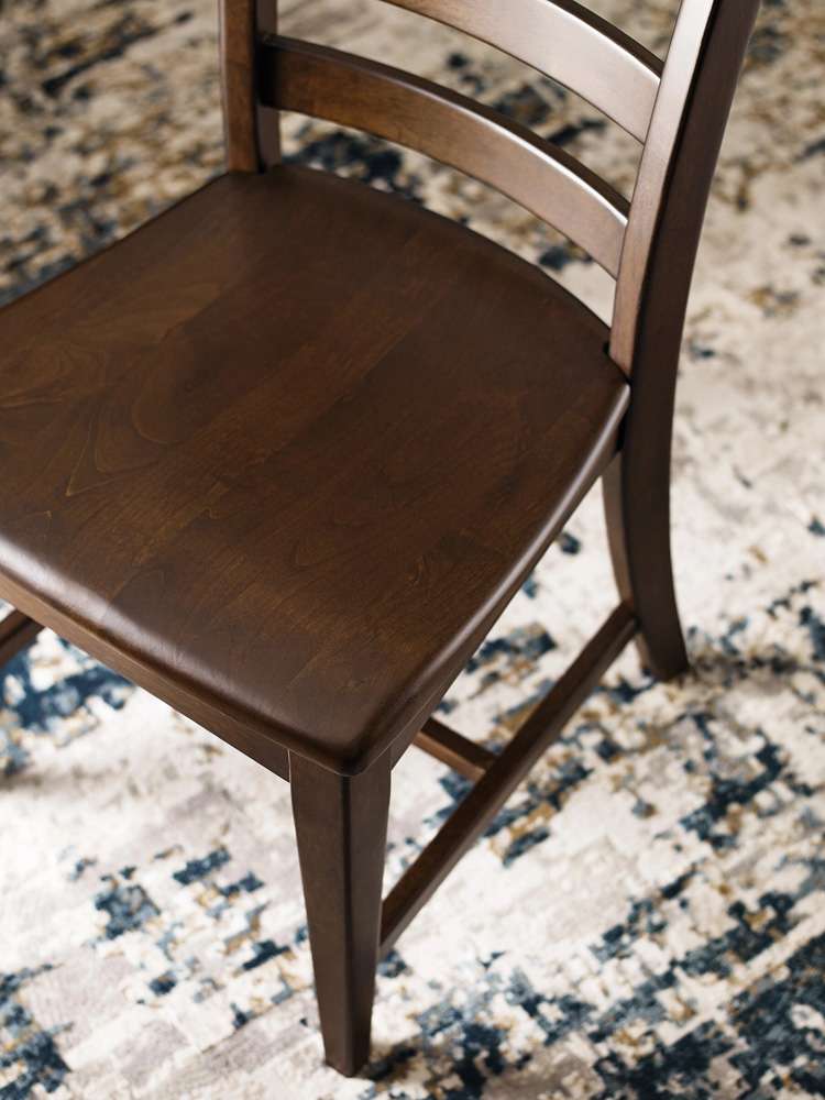 Kincaid Furniture - Kafe Ladderback Chair, Mocha - 317-622M veiw 3