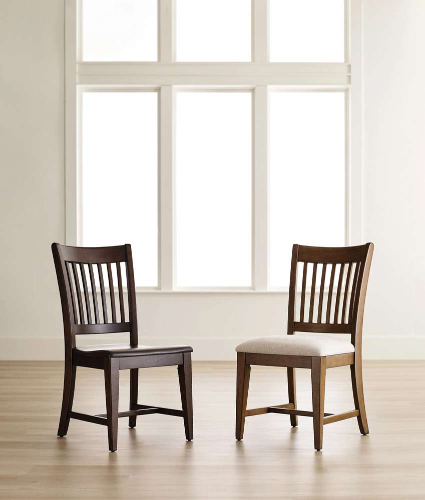 Kincaid Furniture - Kafe Rake Back Chair, Latte - 317-638L veiw 2