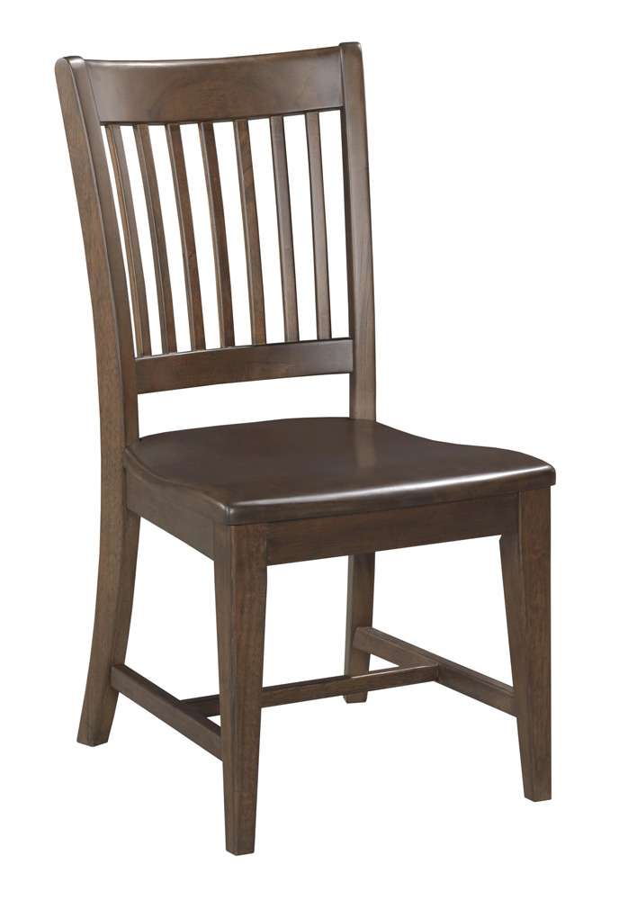 Kincaid Furniture - Kafe Rake Back Chair, Mocha - 317-638M veiw 4