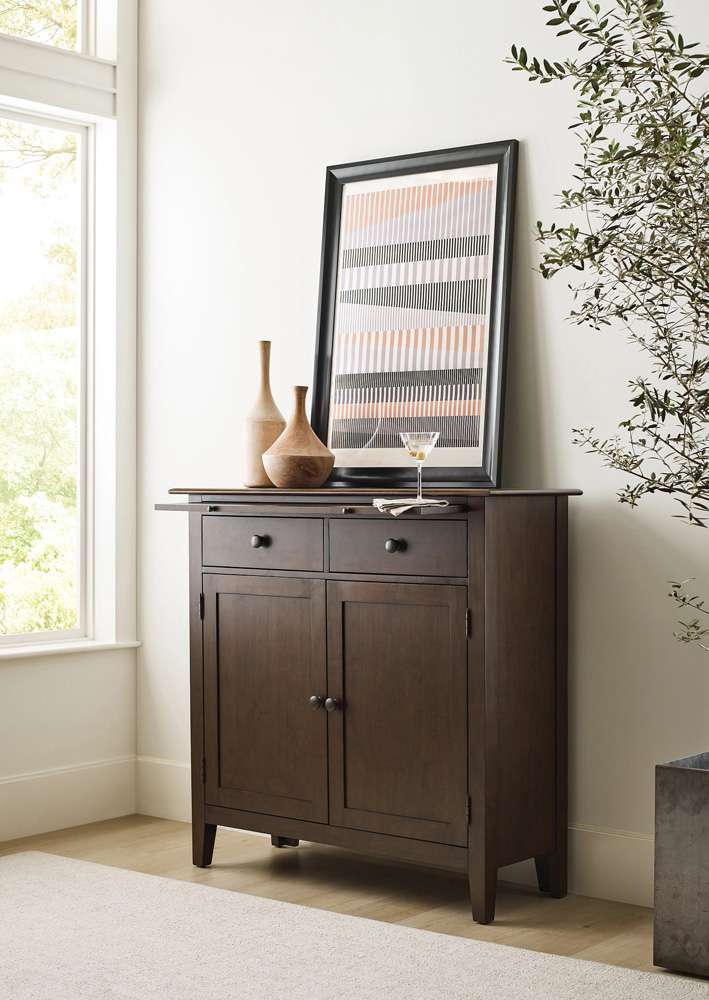 Kincaid Furniture - Kafe Server, Mocha - 317-857M veiw 2
