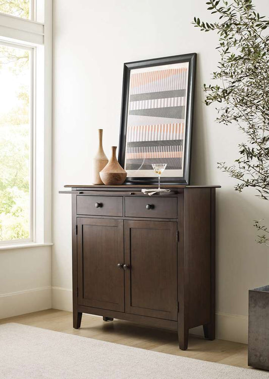 Kincaid Furniture - Kafe Server, Mocha - 317-857M veiw 2