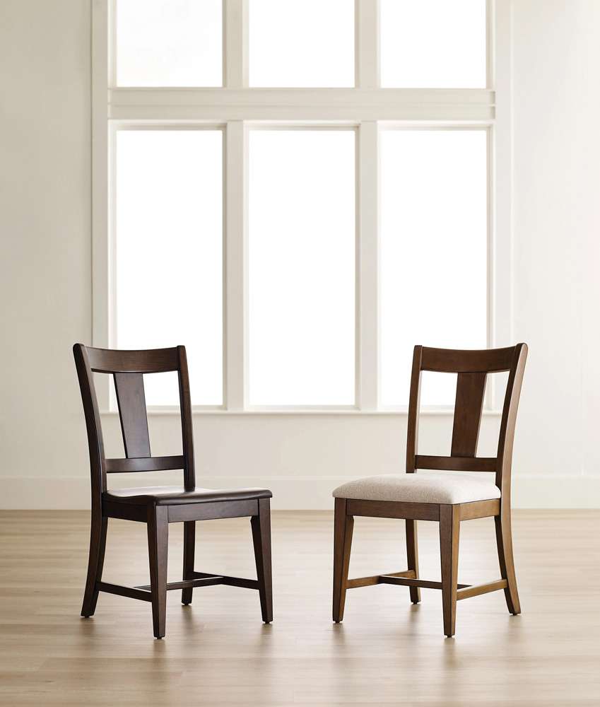 Kincaid Furniture - Kafe Splat Back Chair, Latte - 317-636L veiw 2