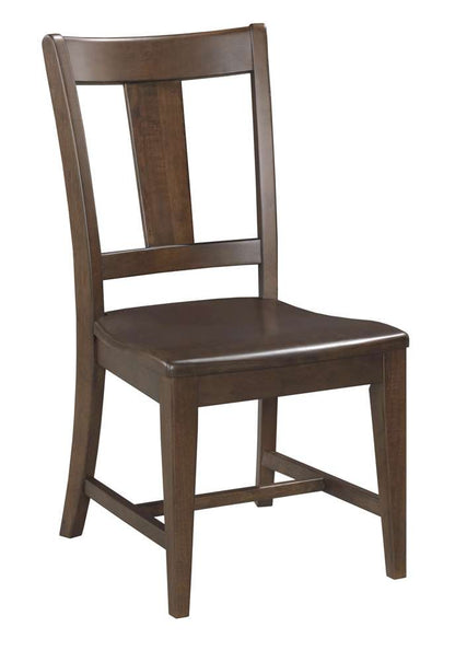 Kincaid Furniture - Kafe Splat Back Chair, Mocha - 317-636M veiw 2