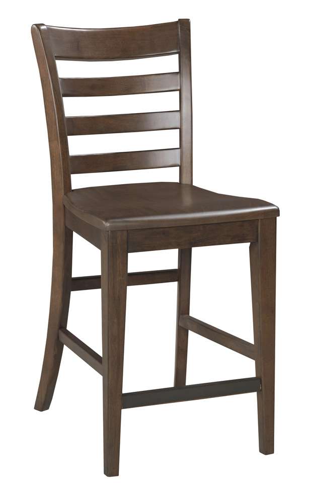 Kincaid Furniture - Kafe Tall Ladderback Chair, Mocha - 317-692M veiw 4