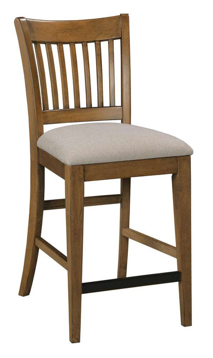 Kincaid Furniture - Kafe Tall Rake Back Chair, Latte - 317-690L veiw 1
