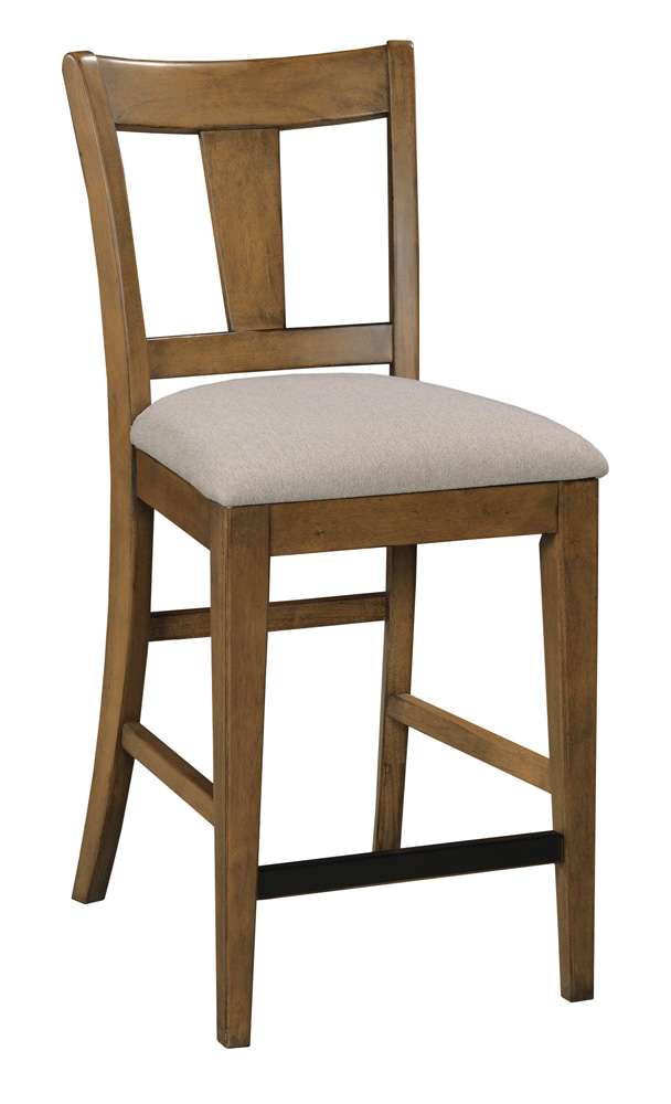Kincaid Furniture - Kafe Tall Splat Back Chair, Latte - 317-691L veiw 1