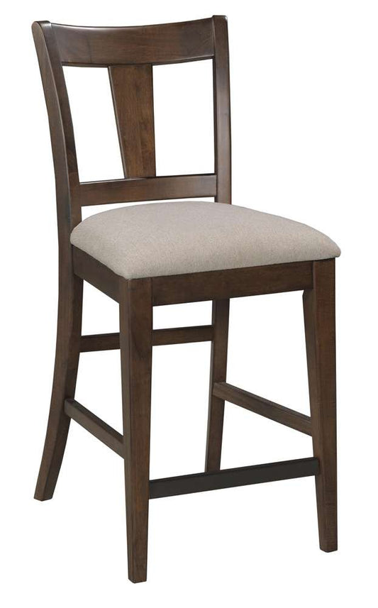 Kincaid Furniture - Kafe Tall Splat Back Chair, Mocha - 317-691M veiw 1