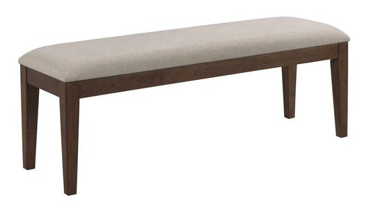 Kincaid Furniture - Kafe Upholstered Dining Bench, Mocha - 317-480M veiw 1