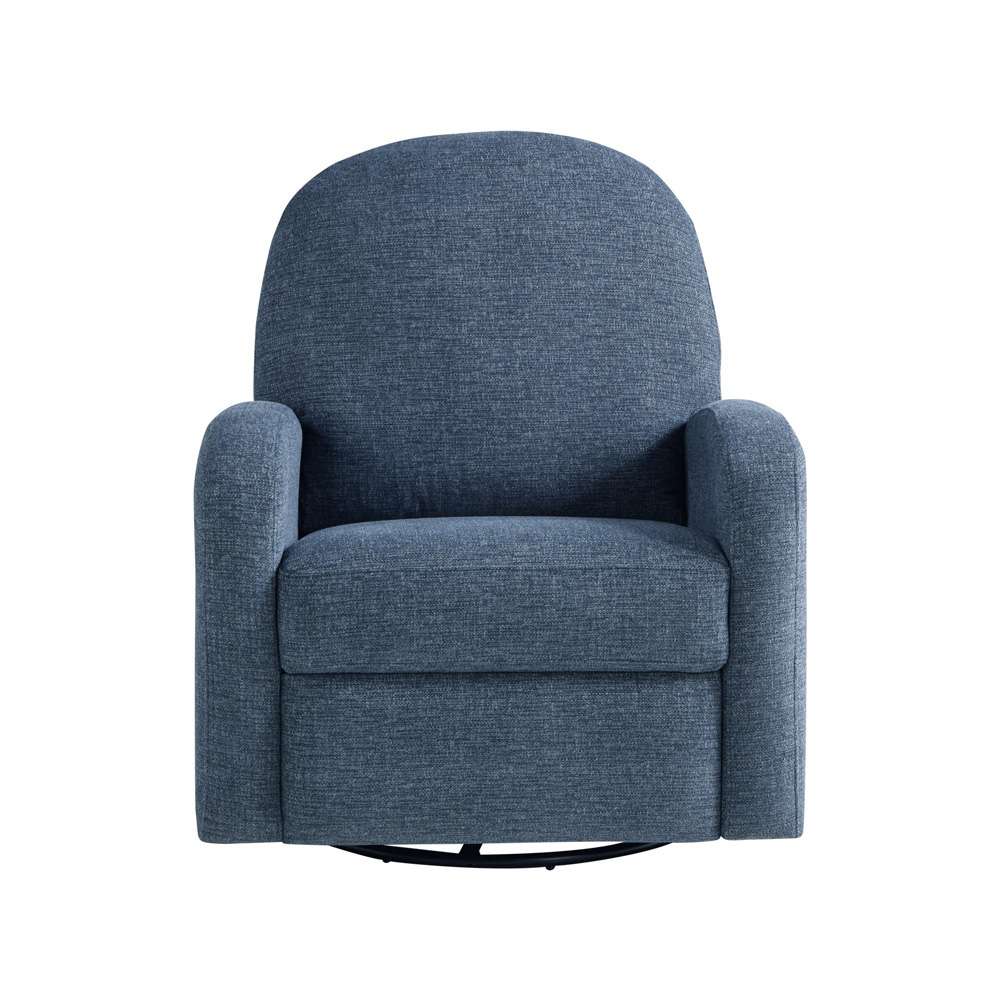 Lifestyle Solutions - Pomeroy Swivel Rocker Recliner Blue - 231A011BLU veiw 1