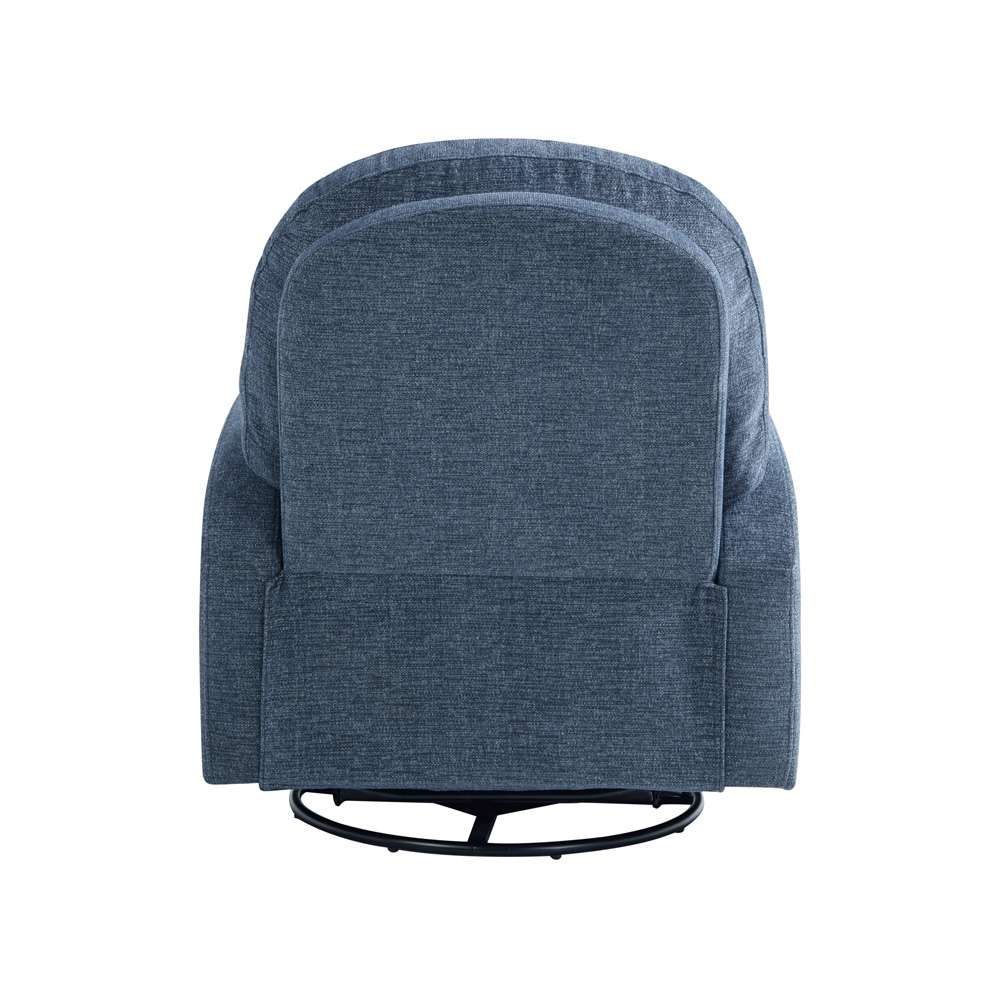 Lifestyle Solutions - Pomeroy Swivel Rocker Recliner Blue - 231A011BLU veiw 7