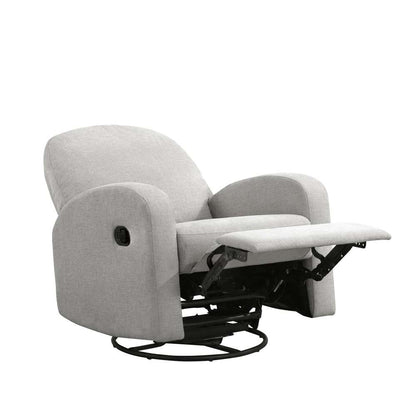 Lifestyle Solutions - Pomeroy Swivel Rocker Recliner Light Grey - 231A011LTG veiw 2