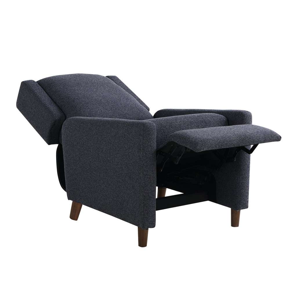 Lifestyle Solutions - Relax A Lounger Clarence Pushback Recliner, Navy - 215A010NVY veiw 2