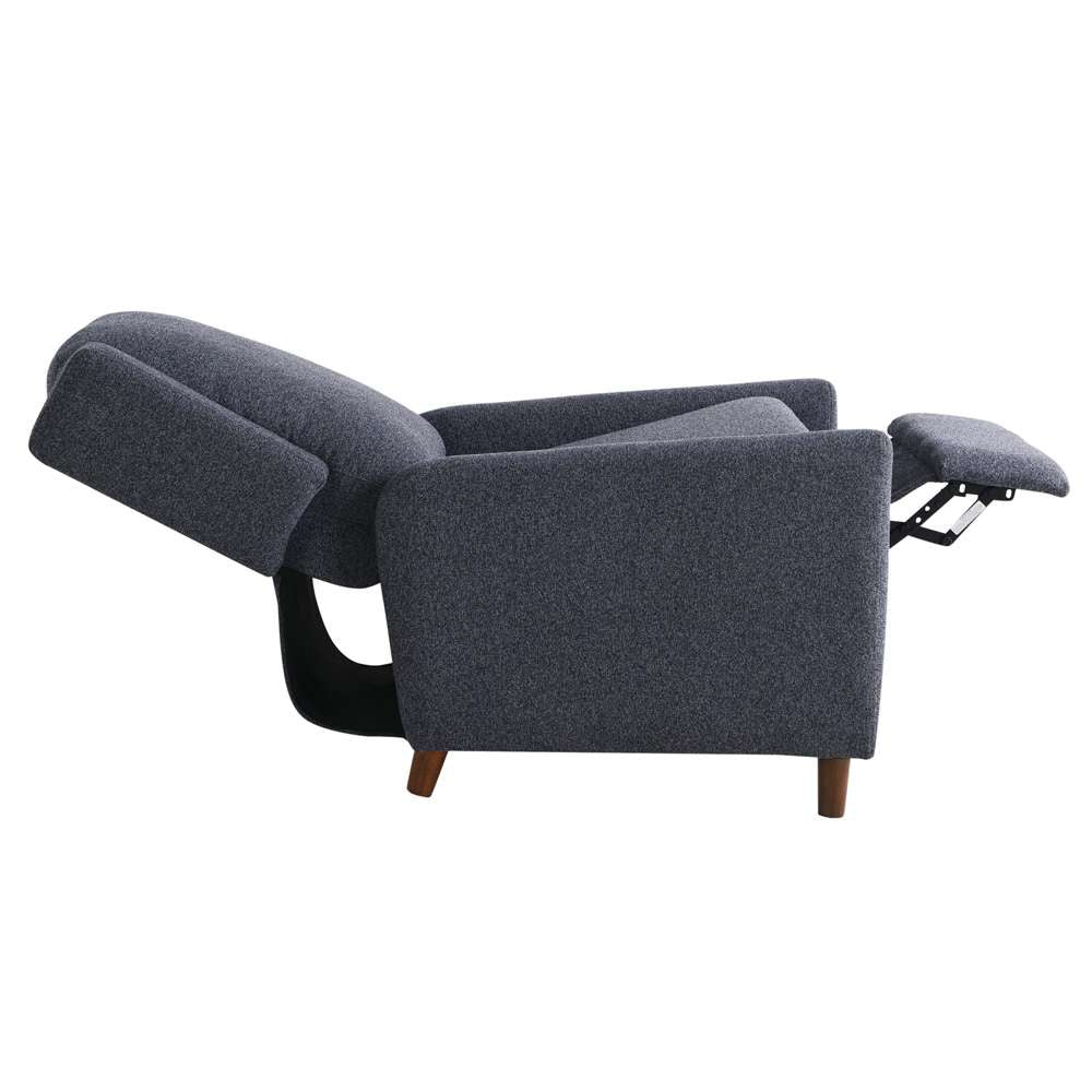 Lifestyle Solutions - Relax A Lounger Clarence Pushback Recliner, Navy - 215A010NVY veiw 4