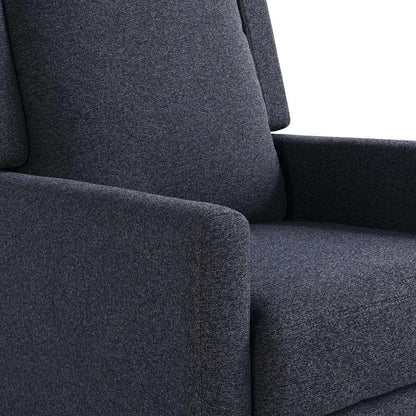 Lifestyle Solutions - Relax A Lounger Clarence Pushback Recliner, Navy - 215A010NVY veiw 6