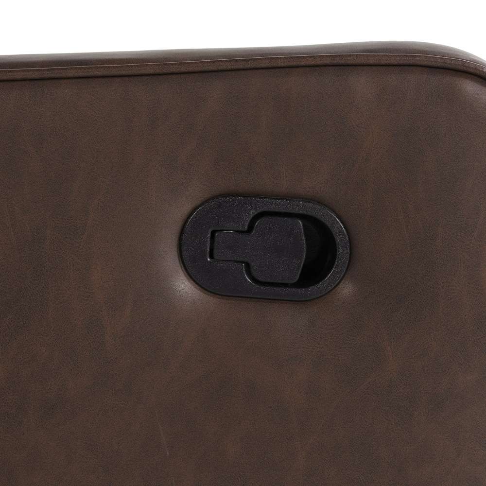 Lifestyle Solutions - Relax A Lounger Einsley Swivel Rocker Recliner, Brown - 231A009BRN veiw 4