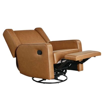 Lifestyle Solutions - Relax A Lounger Einsley Swivel Rocker Recliner, Camel - 231A009CAR veiw 2