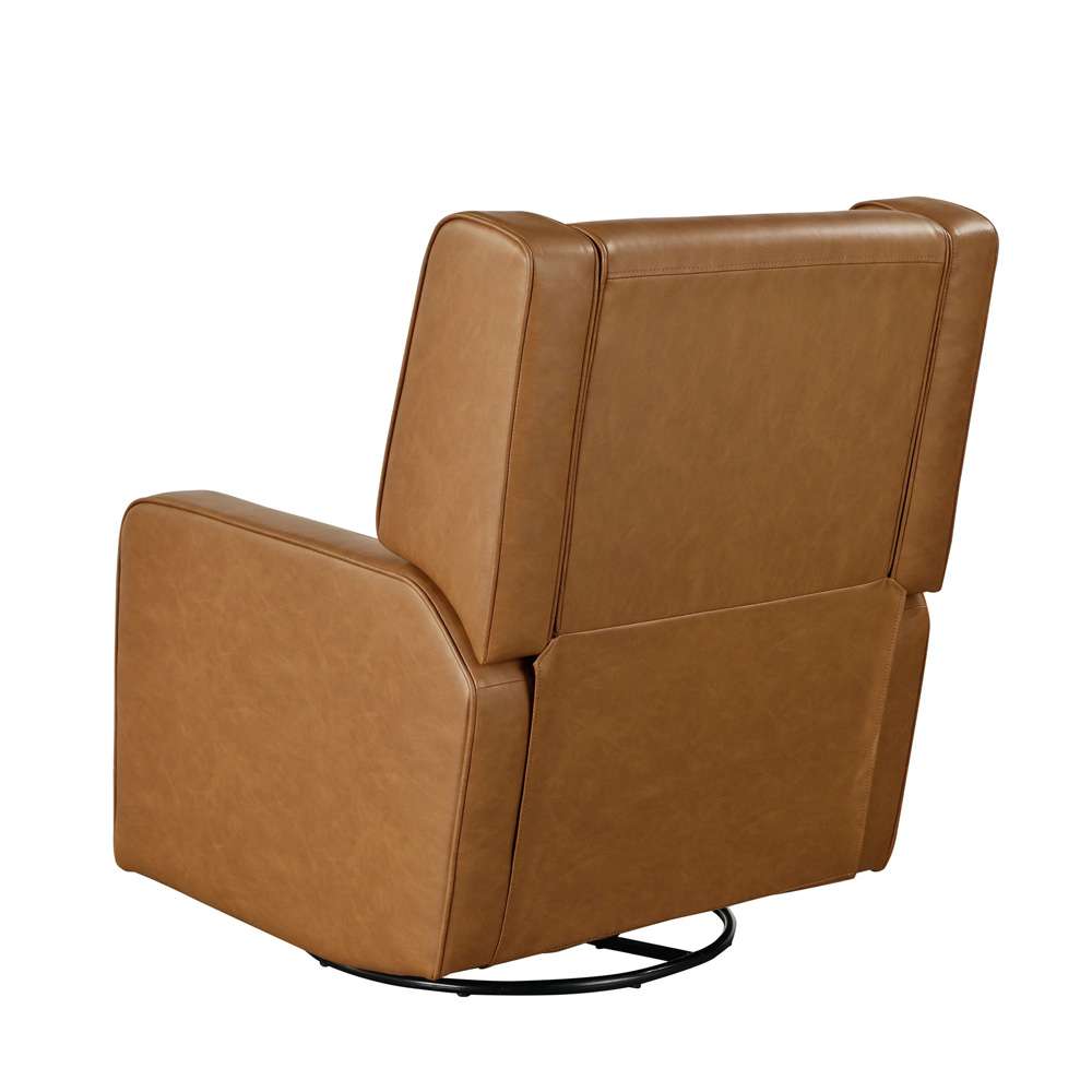 Lifestyle Solutions - Relax A Lounger Einsley Swivel Rocker Recliner, Camel - 231A009CAR veiw 3
