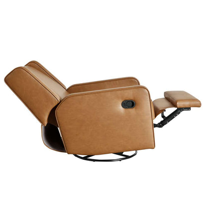 Lifestyle Solutions - Relax A Lounger Einsley Swivel Rocker Recliner, Camel - 231A009CAR veiw 7