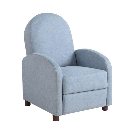 Lifestyle Solutions - Relax A Lounger Lawson Pushback Recliner, Blue - 215A012BLU veiw 1
