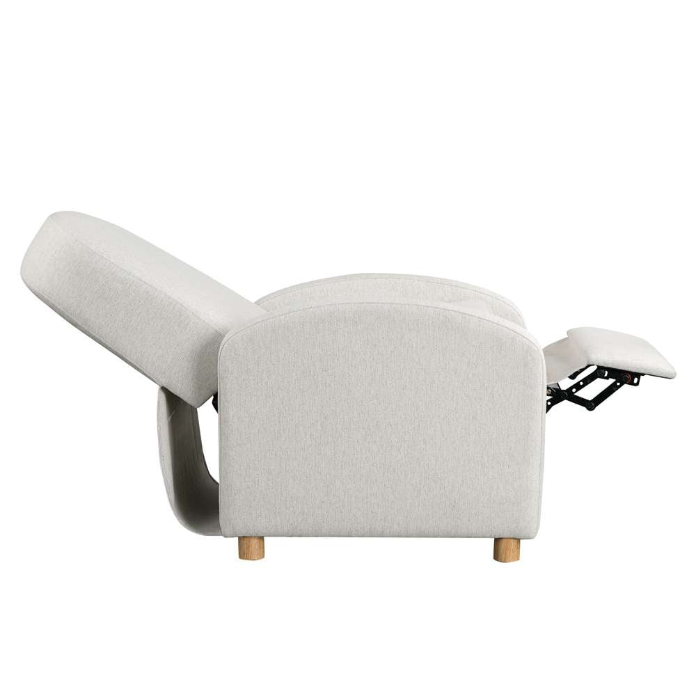 Lifestyle Solutions - Relax A Lounger Lawson Pushback Recliner, Cream - 215A012CRM veiw 4