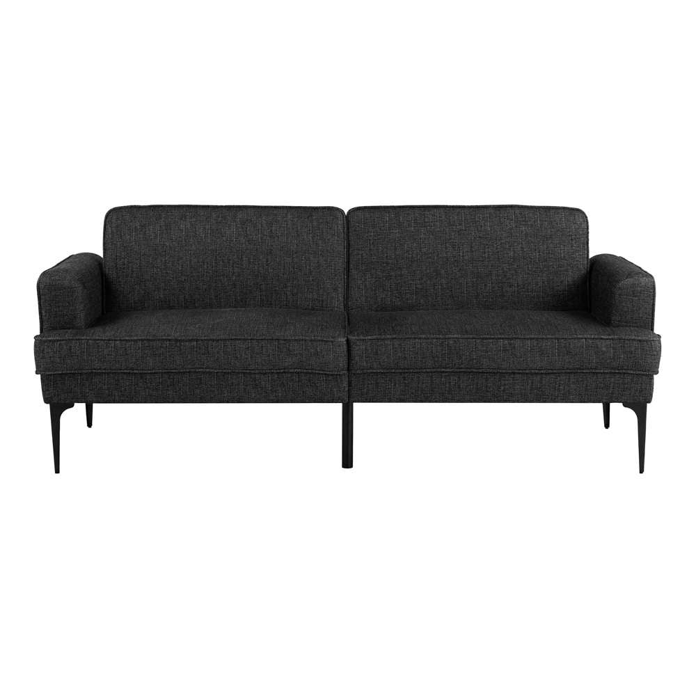 Lifestyle Solutions - Serta Paulson Convertible Sofa, Black - 123A036BLK veiw 1