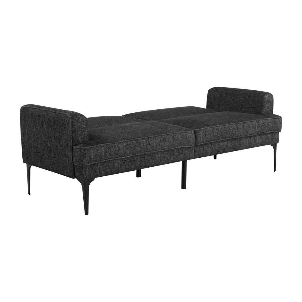 Lifestyle Solutions - Serta Paulson Convertible Sofa, Black - 123A036BLK veiw 5