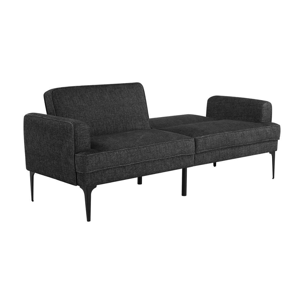 Lifestyle Solutions - Serta Paulson Convertible Sofa, Black - 123A036BLK veiw 6