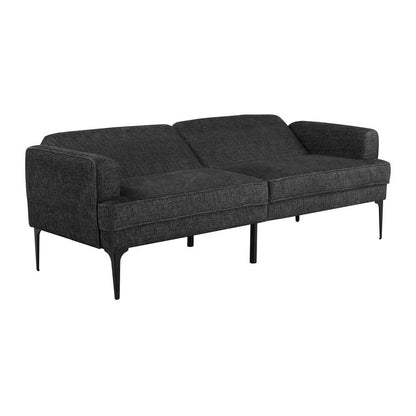 Lifestyle Solutions - Serta Paulson Convertible Sofa, Black - 123A036BLK veiw 7