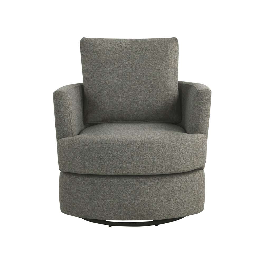 Lifestyle Solutions - Studio Living Ellison Swivel Accent Chair, Gray - 171A009GRY veiw 1