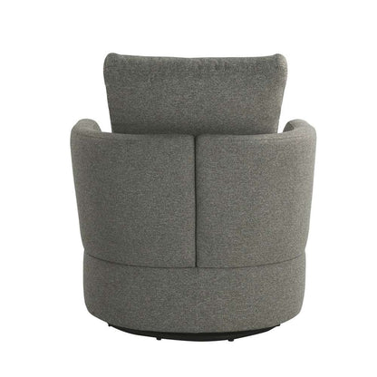 Lifestyle Solutions - Studio Living Ellison Swivel Accent Chair, Gray - 171A009GRY veiw 2