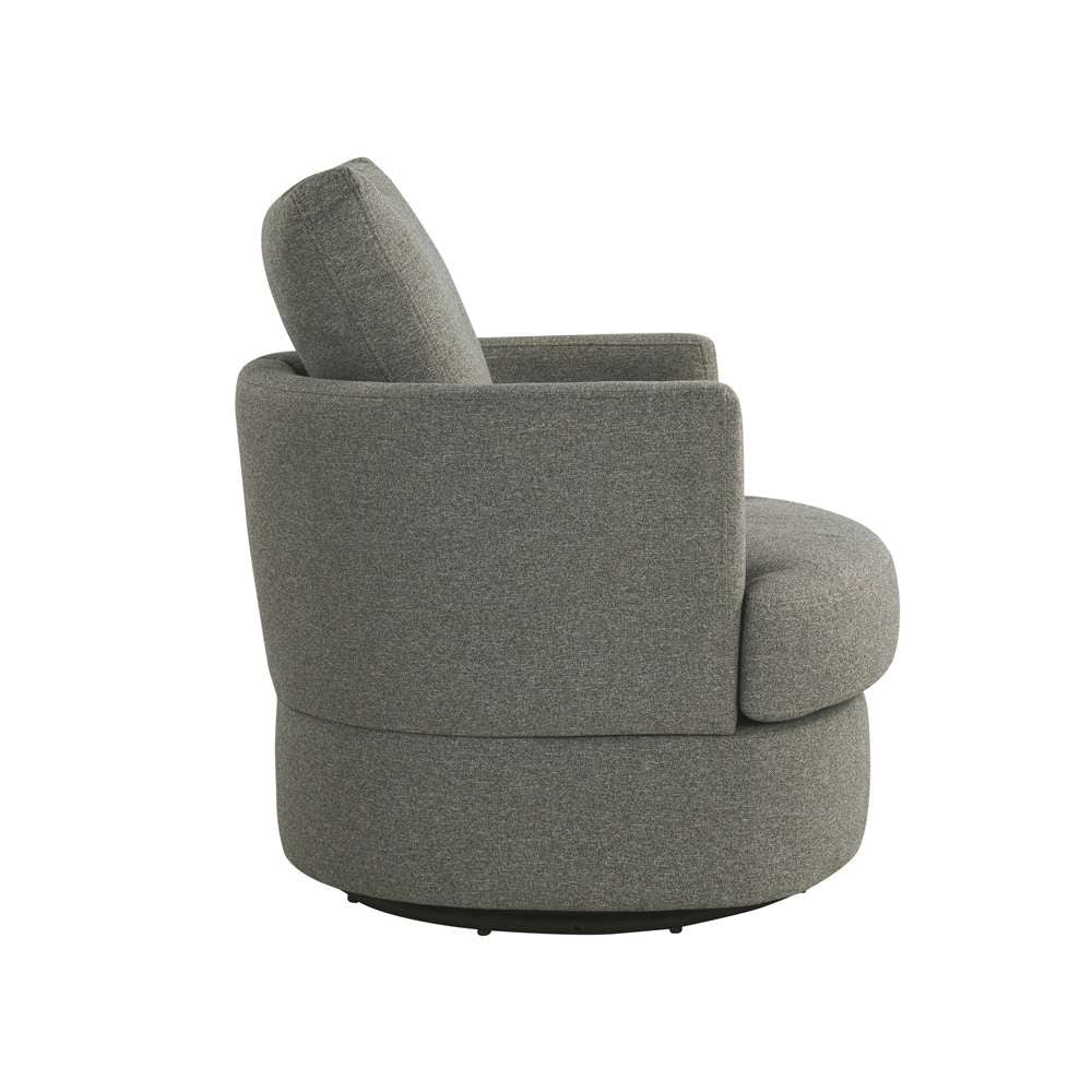 Lifestyle Solutions - Studio Living Ellison Swivel Accent Chair, Gray - 171A009GRY veiw 5