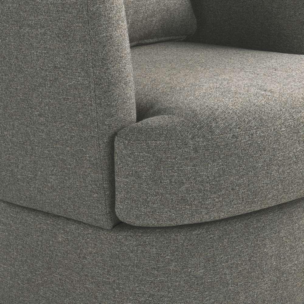 Lifestyle Solutions - Studio Living Ellison Swivel Accent Chair, Gray - 171A009GRY veiw 7