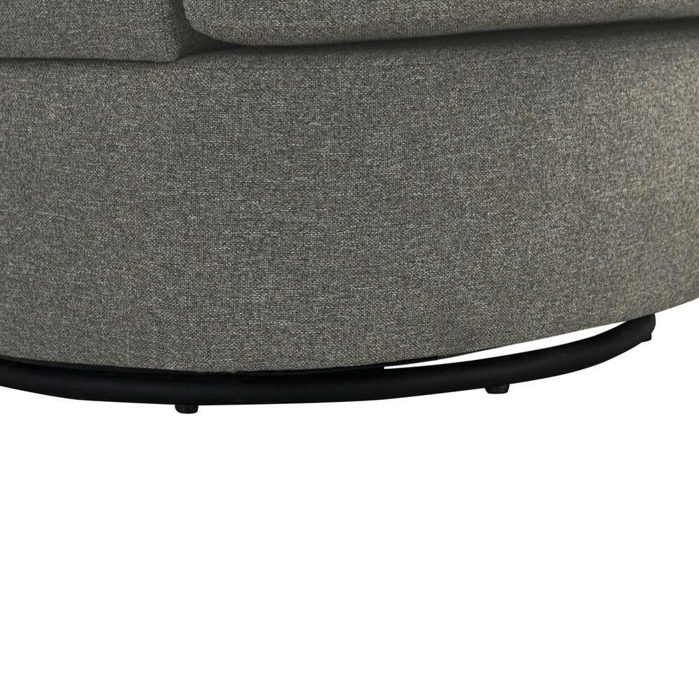 Lifestyle Solutions - Studio Living Ellison Swivel Accent Chair, Gray - 171A009GRY veiw 8