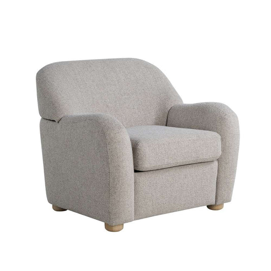 Lifestyle Solutions - Studio Living Garland Chair, Pebble - 131A023PEB veiw 1