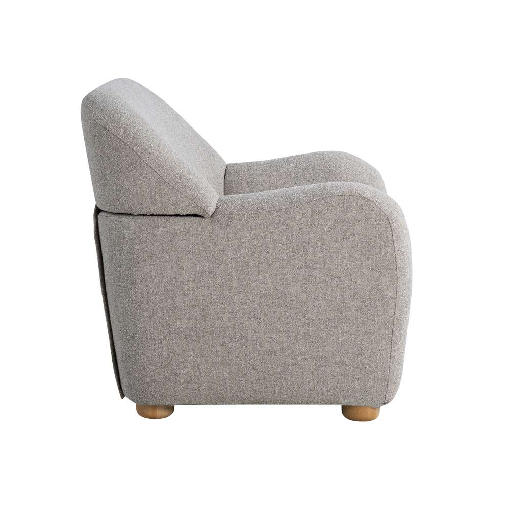 Lifestyle Solutions - Studio Living Garland Chair, Pebble - 131A023PEB veiw 3