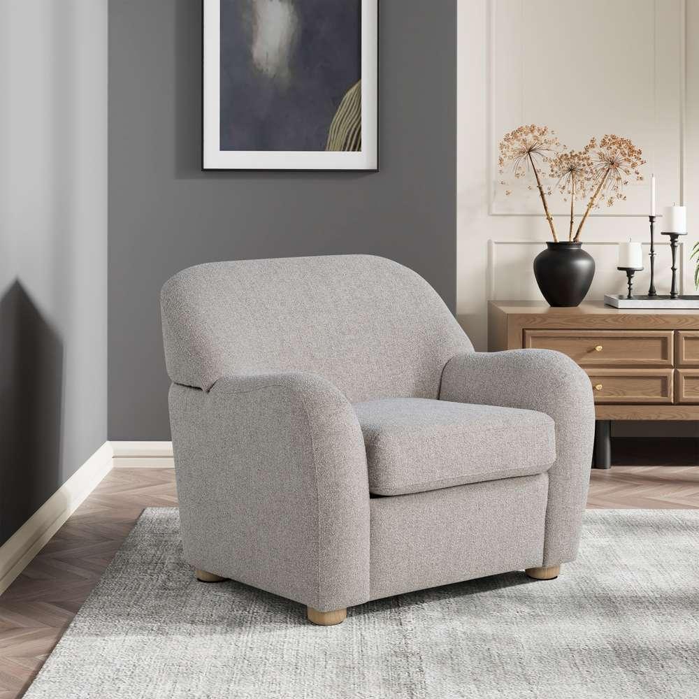 Lifestyle Solutions - Studio Living Garland Chair, Pebble - 131A023PEB veiw 6