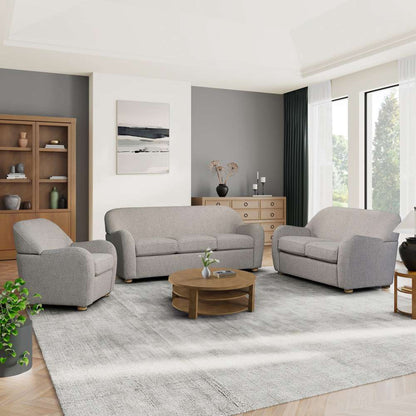 Lifestyle Solutions - Studio Living Garland Chair, Pebble - 131A023PEB veiw 8