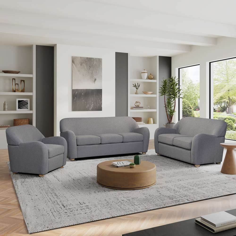 Lifestyle Solutions - Studio Living Garland Sofa, Grey - 133A023GRY veiw 4