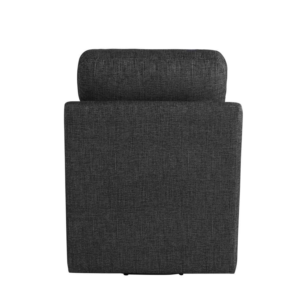 Lifestyle Solutions - Studio Living Harvey Swivel Accent Chair, Black - 171A026BLK veiw 5