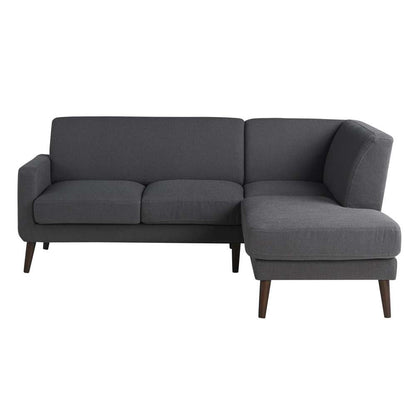 Lifestyle Solutions - Studio Living Sorren Bumper Sectional Sofa, Charcoal - 135A017CHR-SET veiw 1