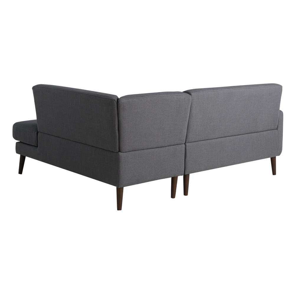 Lifestyle Solutions - Studio Living Sorren Bumper Sectional Sofa, Charcoal - 135A017CHR-SET veiw 2