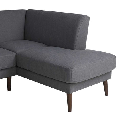 Lifestyle Solutions - Studio Living Sorren Bumper Sectional Sofa, Charcoal - 135A017CHR-SET veiw 5