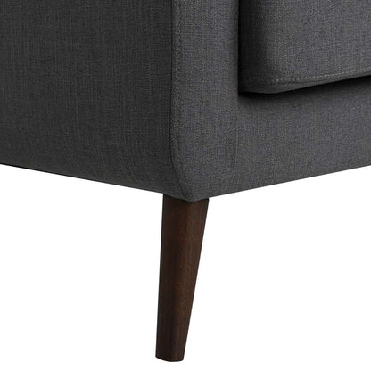 Lifestyle Solutions - Studio Living Sorren Bumper Sectional Sofa, Charcoal - 135A017CHR-SET veiw 6