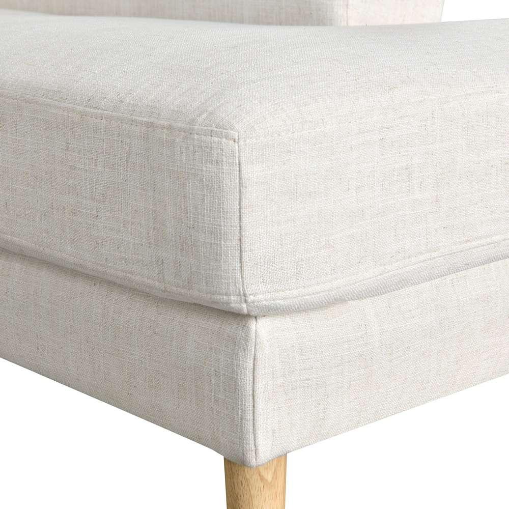 Lifestyle Solutions - Studio Living Sorren Bumper Sectional Sofa, Cream - 135A017CRM-SET veiw 4