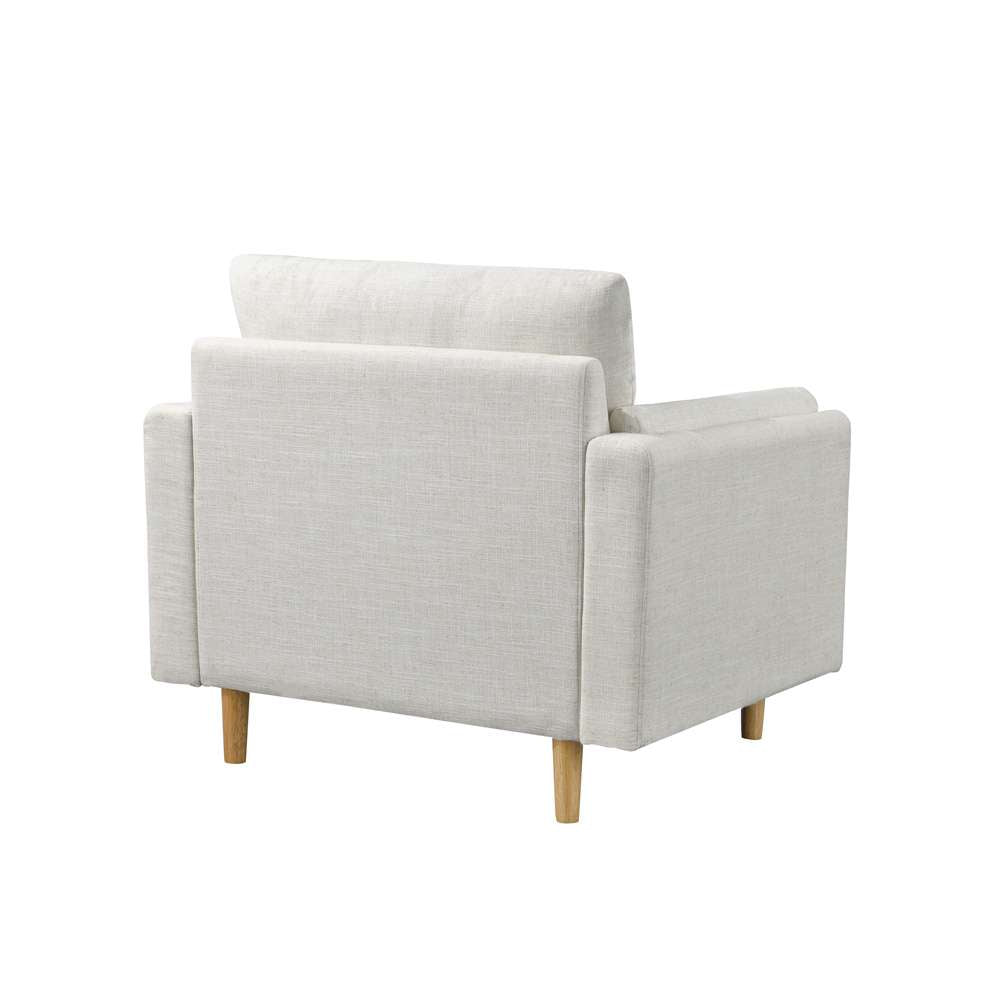 Lifestyle Solutions - Studio Living Straff Accent Chair, Cream - 131A015CRM veiw 4
